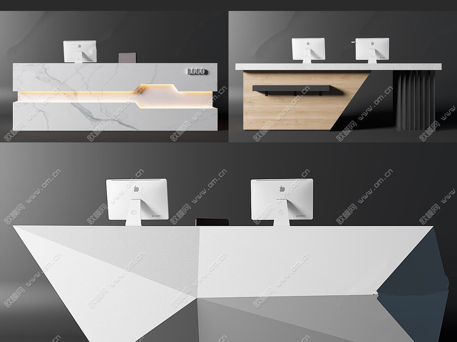 41 RECEPTION 3D MODELS VOL.01 . VRAY - 3DS MAX