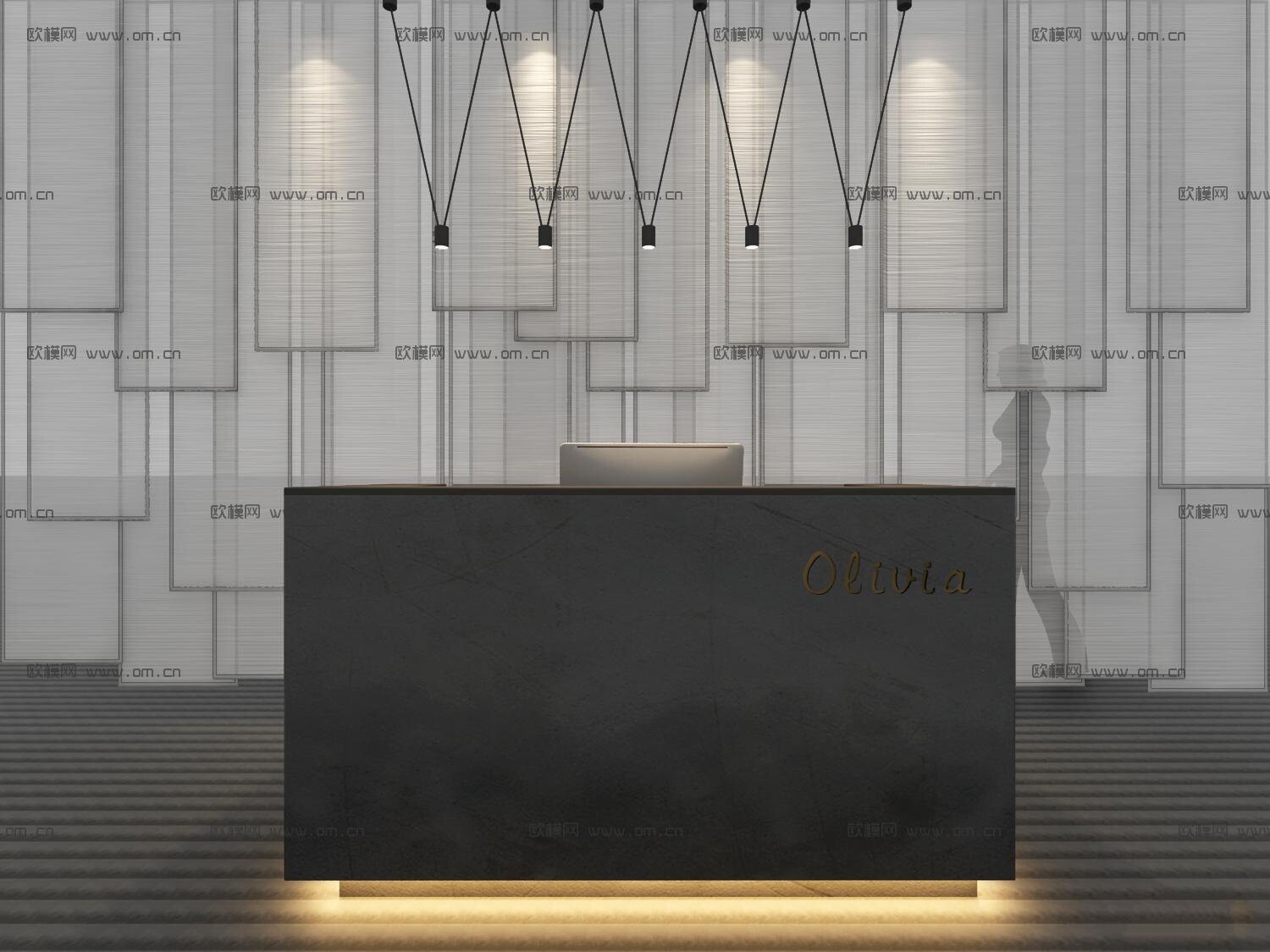 41 RECEPTION 3D MODELS VOL.01 . VRAY - 3DS MAX