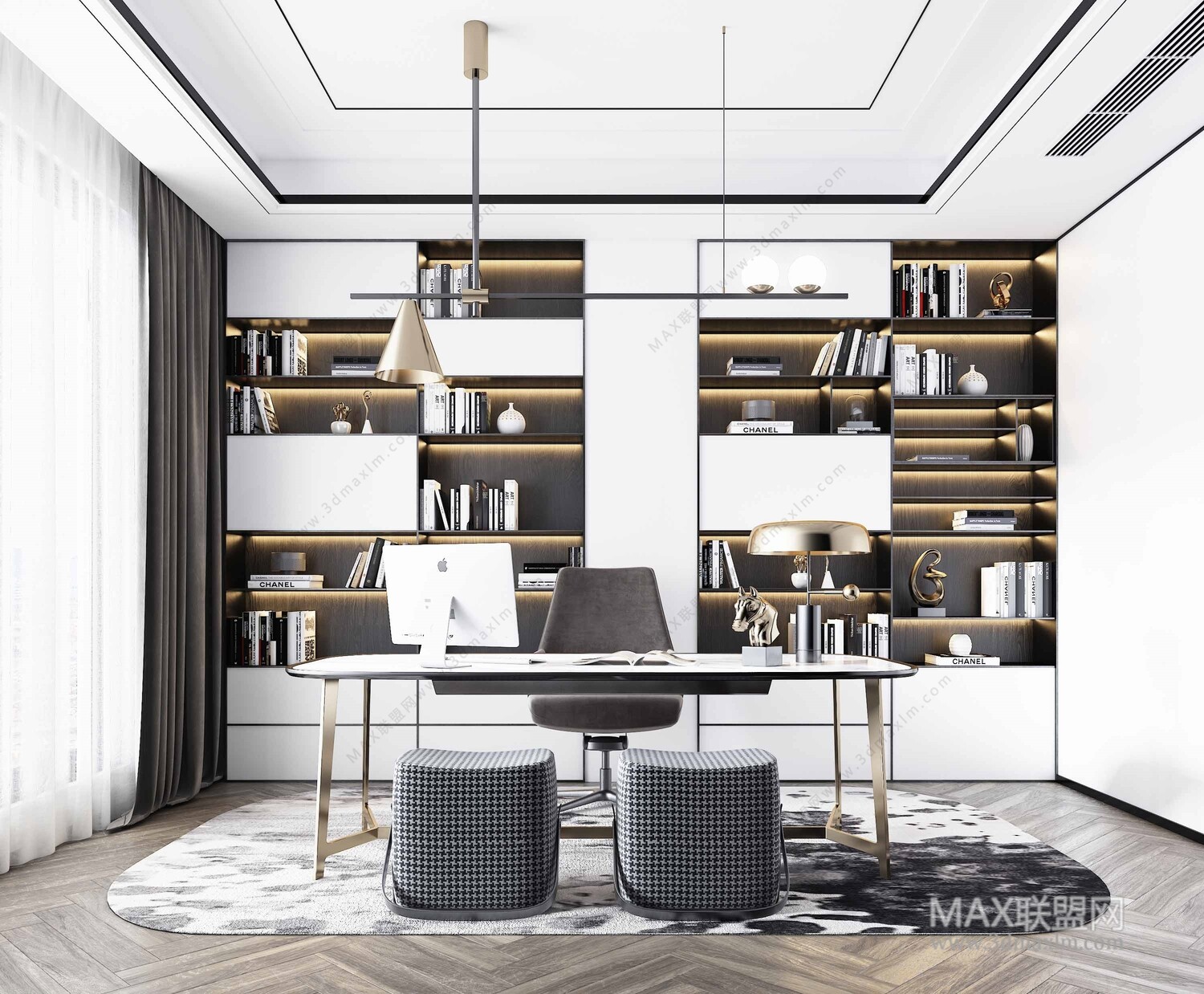 16 HOME OFFICE 3D MODELS VOL06. VRAY - 3ds Max