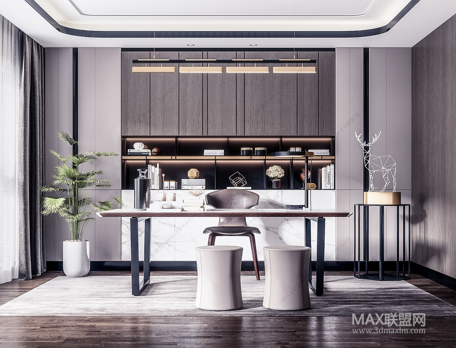 16 HOME OFFICE 3D MODELS VOL06. VRAY - 3ds Max