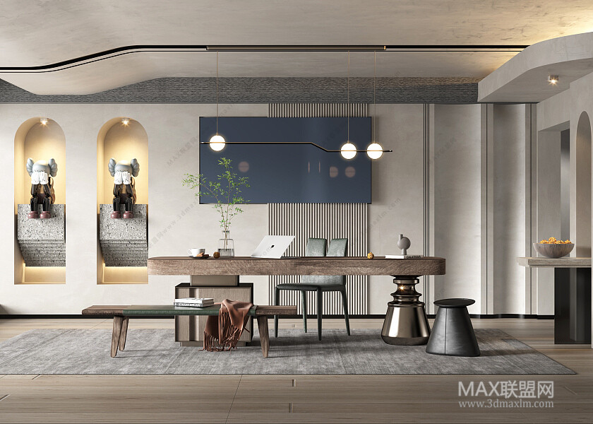 16 HOME OFFICE 3D MODELS VOL06. VRAY - 3ds Max