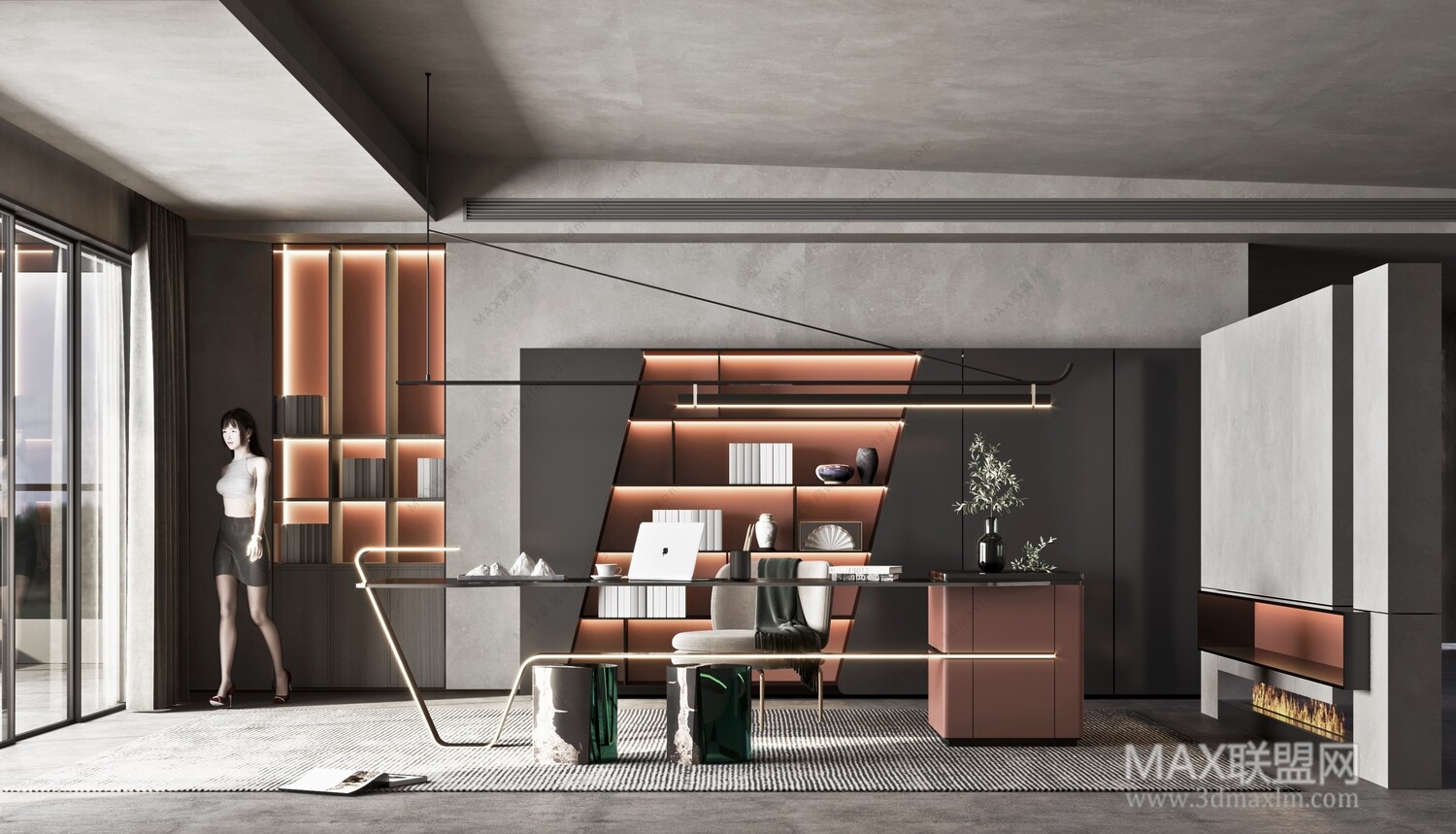 16 HOME OFFICE 3D MODELS VOL06. VRAY - 3ds Max