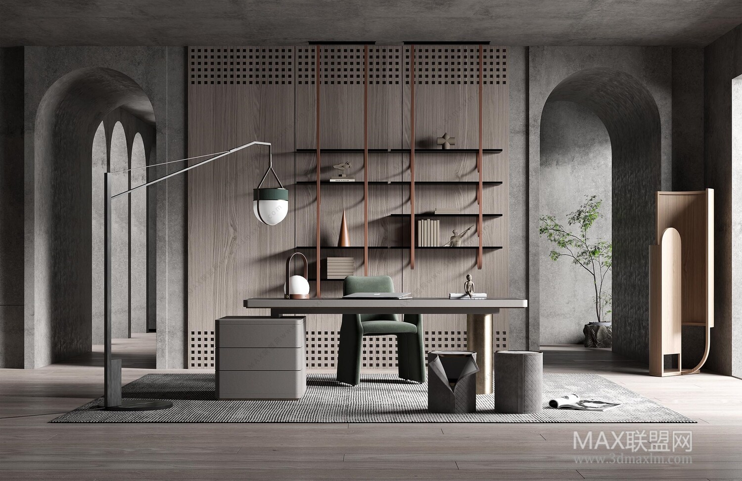 16 HOME OFFICE 3D MODELS VOL06. VRAY - 3ds Max