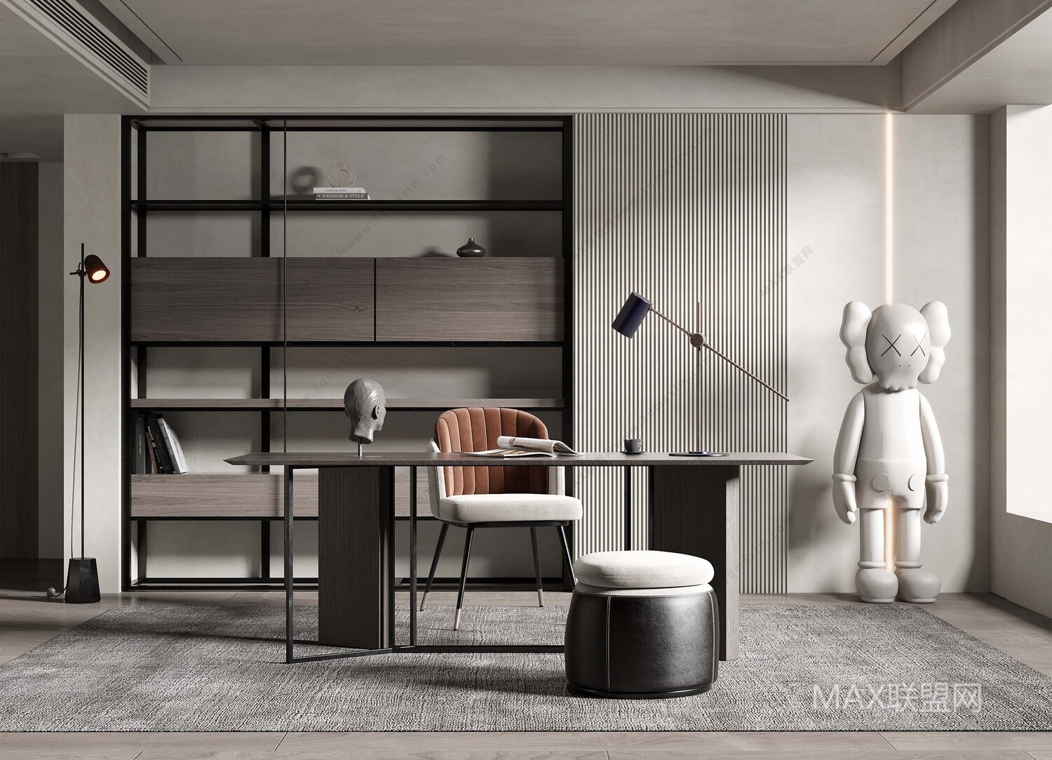 16 HOME OFFICE 3D MODELS VOL06. VRAY - 3ds Max