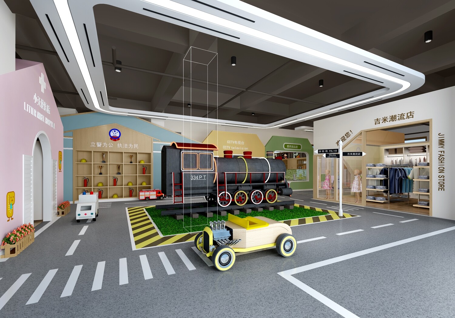32 KID SCHOOLS 3D MODELS VOL.01. VRAY