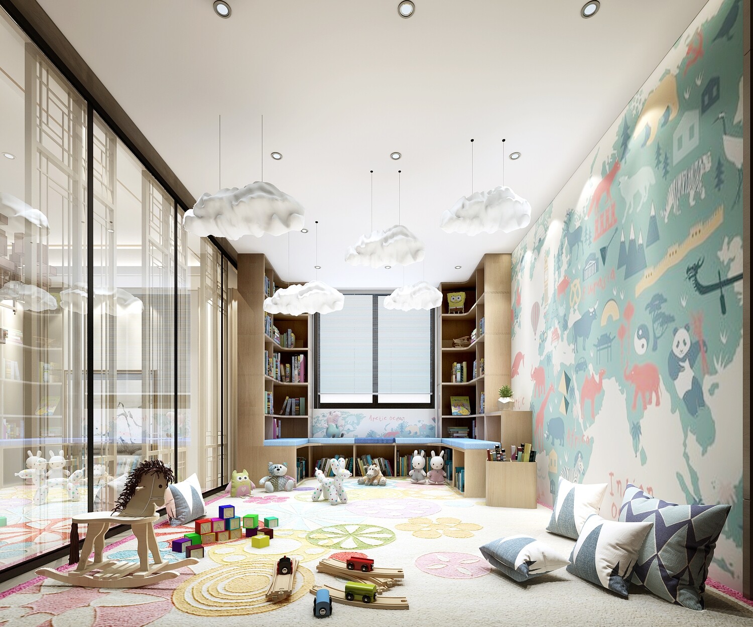 32 KID SCHOOLS 3D MODELS VOL.01. VRAY