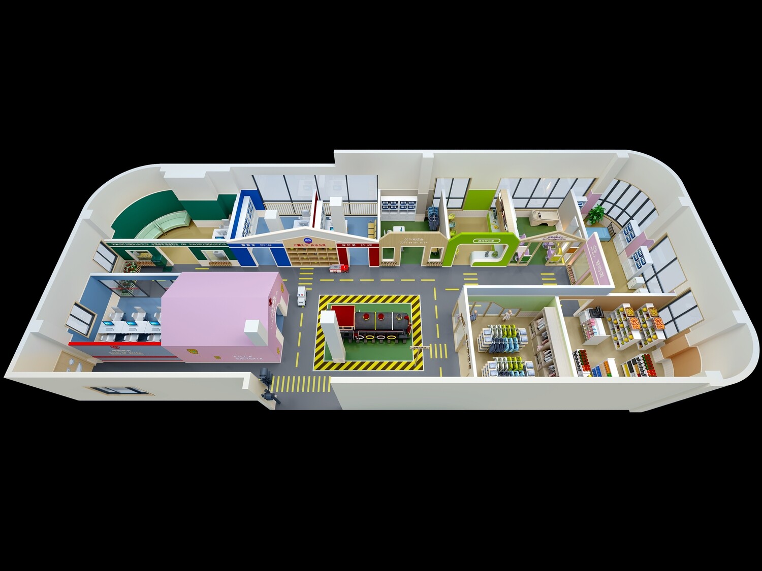 32 KID SCHOOLS 3D MODELS VOL.01. VRAY