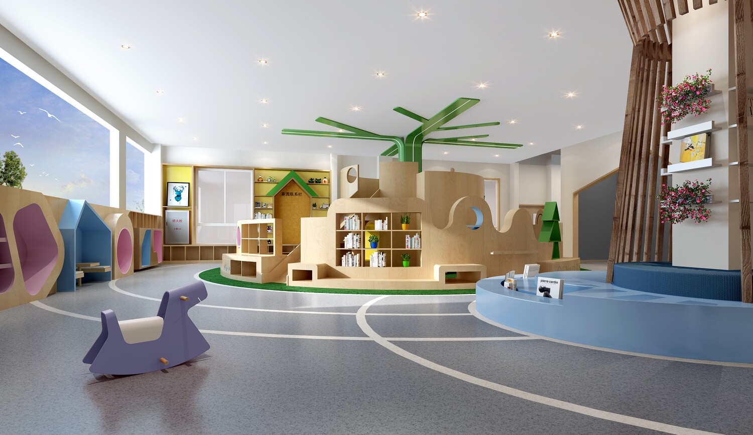 32 KID SCHOOLS 3D MODELS VOL.01. VRAY