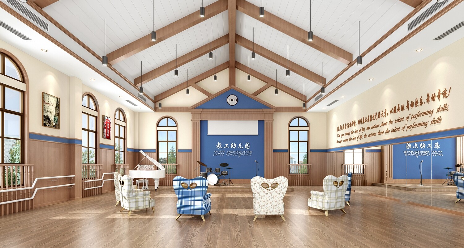32 KID SCHOOLS 3D MODELS VOL.01. VRAY