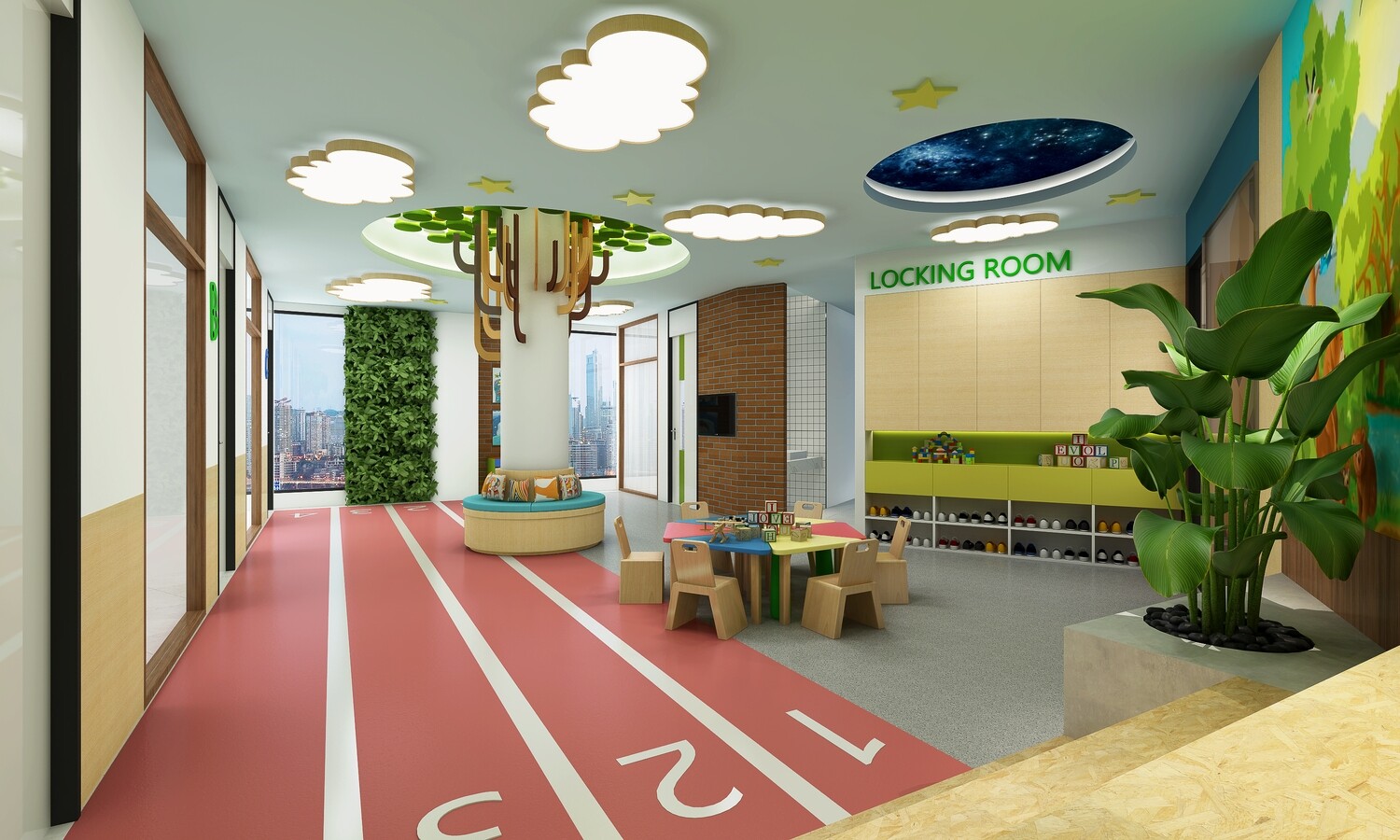 32 KID SCHOOLS 3D MODELS VOL.01. VRAY