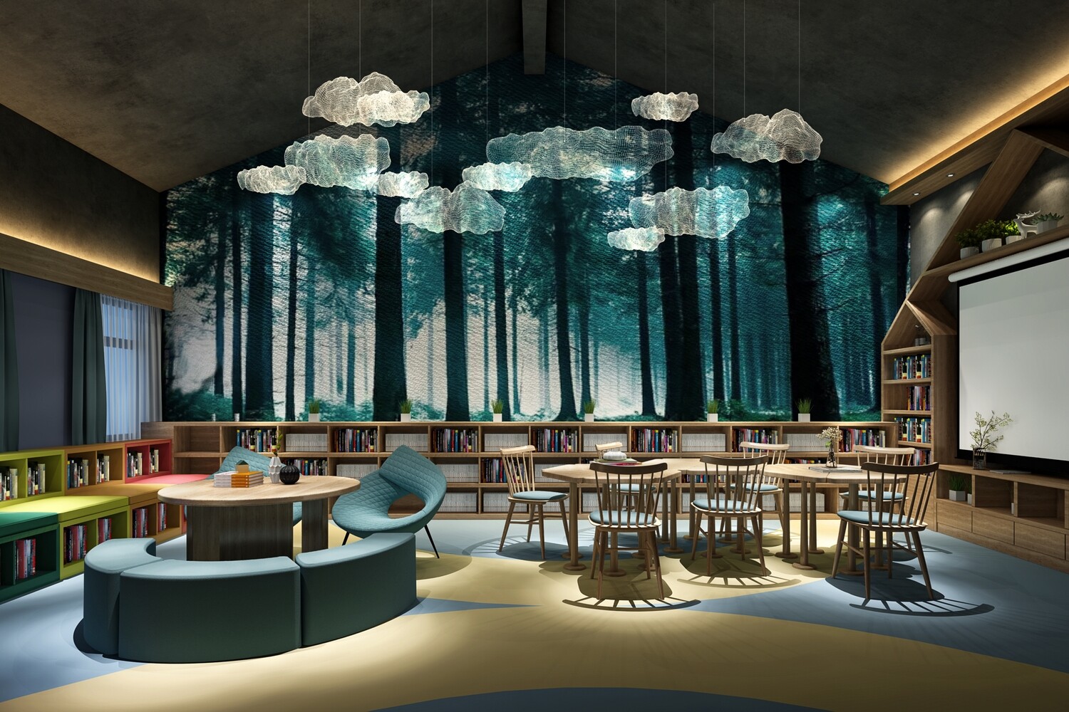 32 KID SCHOOLS 3D MODELS VOL.01. VRAY