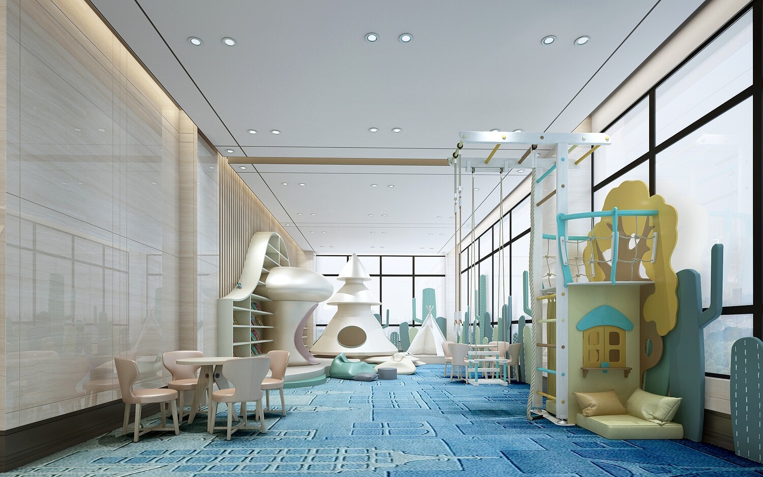 32 KID SCHOOLS 3D MODELS VOL.01. VRAY