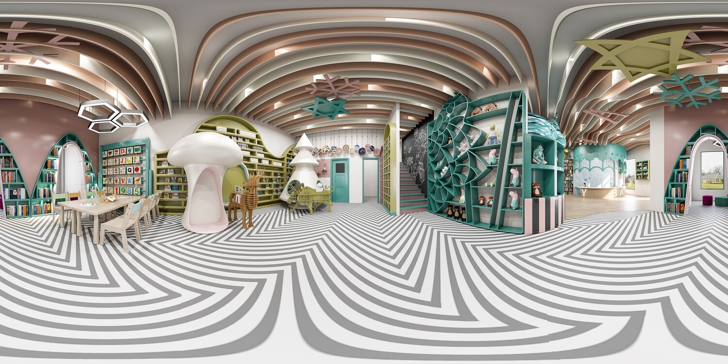 32 KID SCHOOLS 3D MODELS VOL.01. VRAY