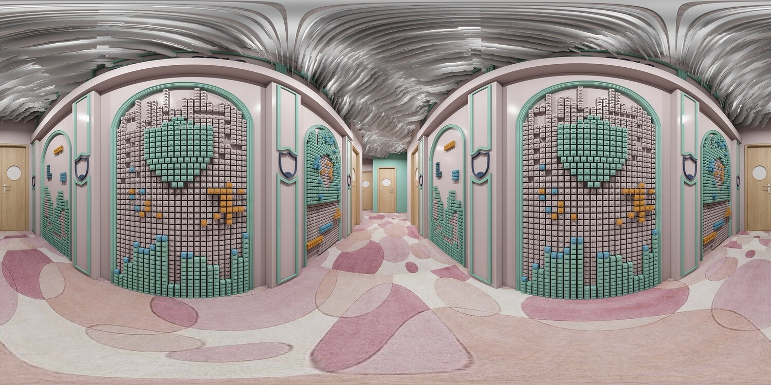 32 KID SCHOOLS 3D MODELS VOL.01. VRAY