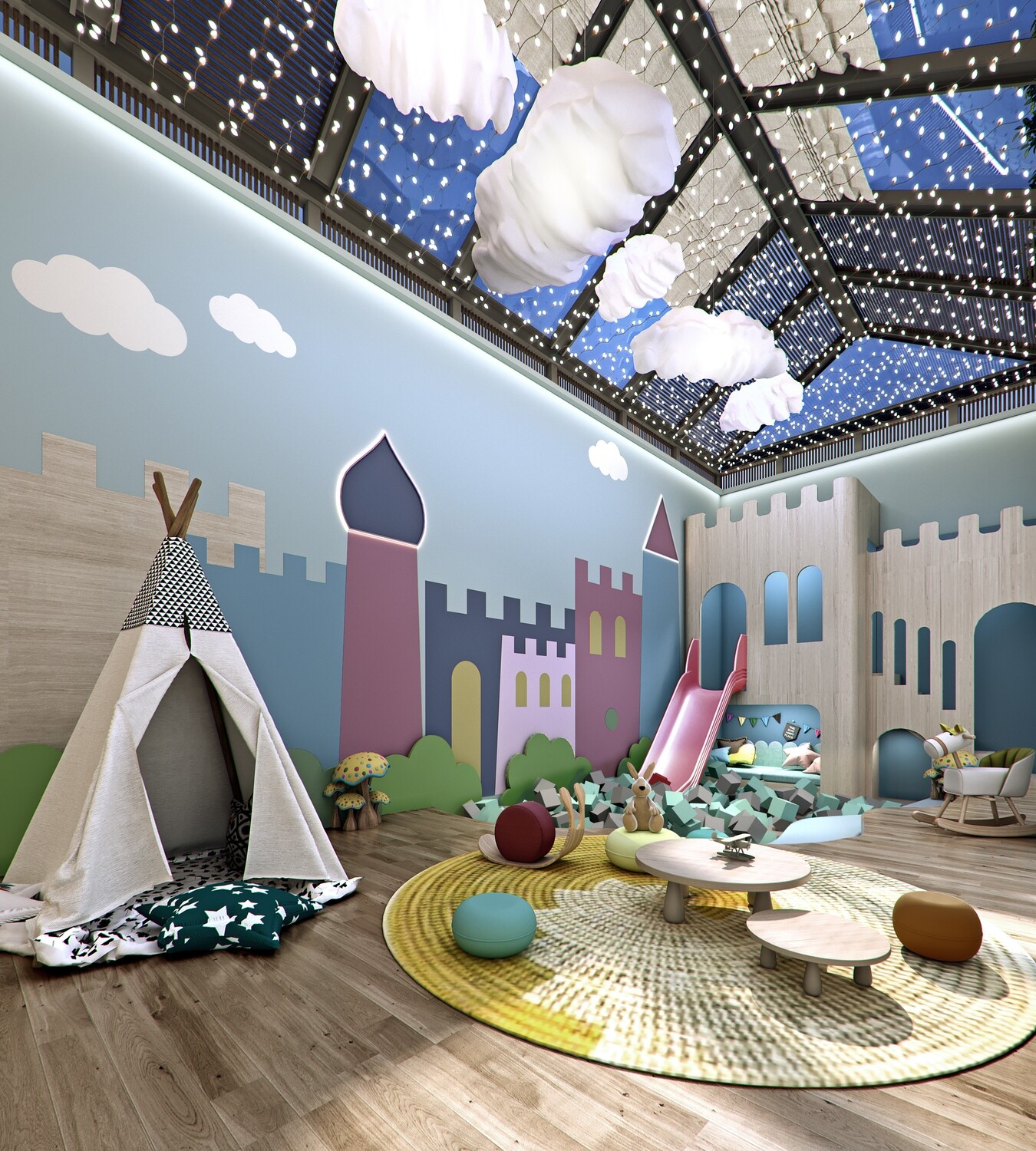 32 KID SCHOOLS 3D MODELS VOL.01. VRAY