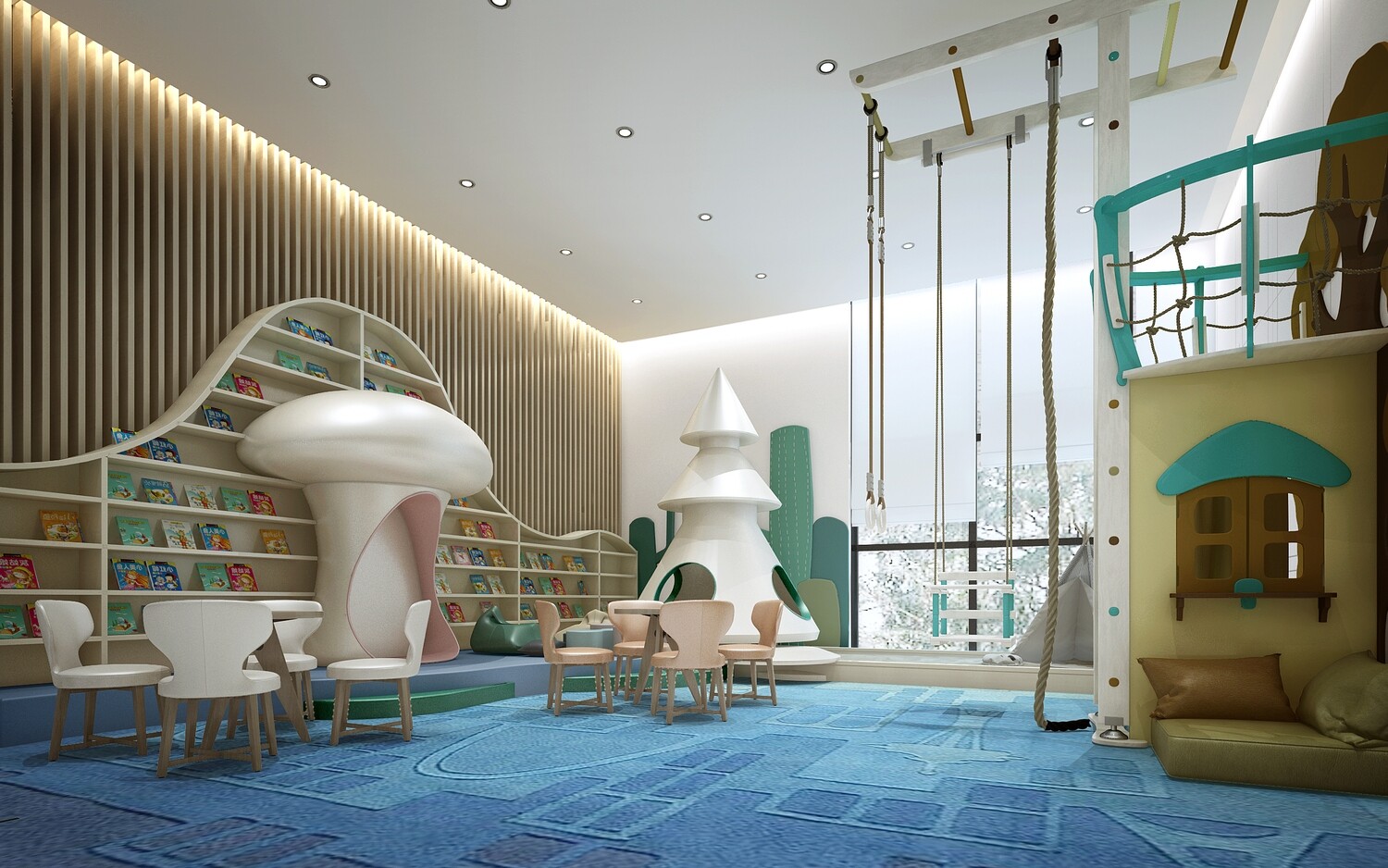 32 KID SCHOOLS 3D MODELS VOL.01. VRAY