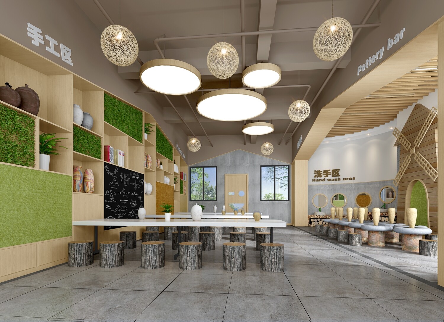 32 KID SCHOOLS 3D MODELS VOL.01. VRAY