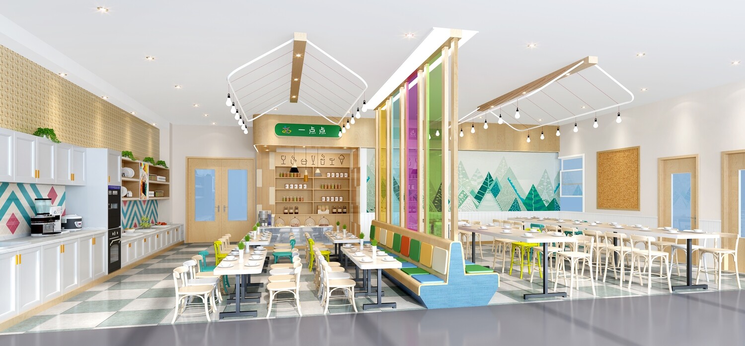 32 KID SCHOOLS 3D MODELS VOL.01. VRAY
