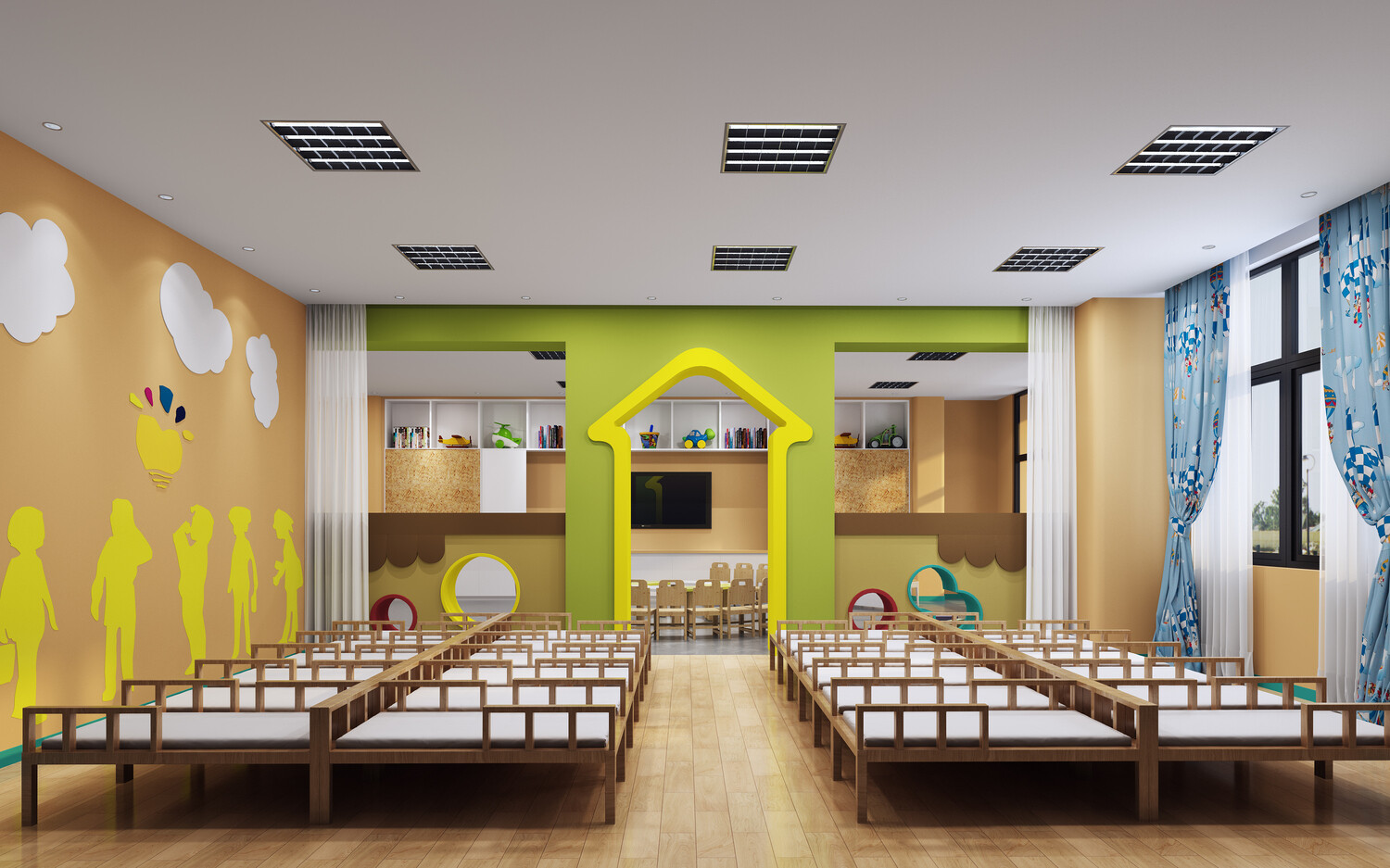 32 KID SCHOOLS 3D MODELS VOL.01. VRAY