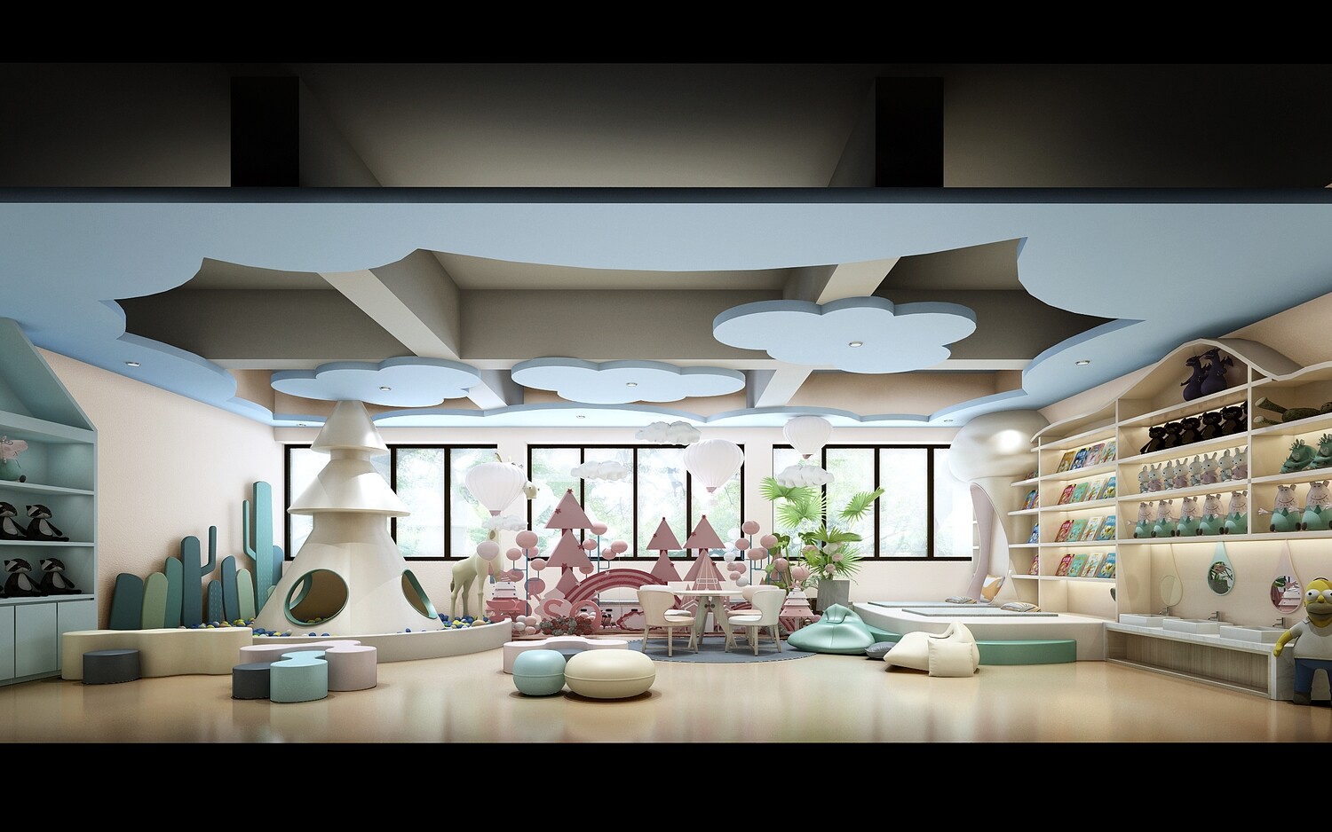 32 KID SCHOOLS 3D MODELS VOL.01. VRAY