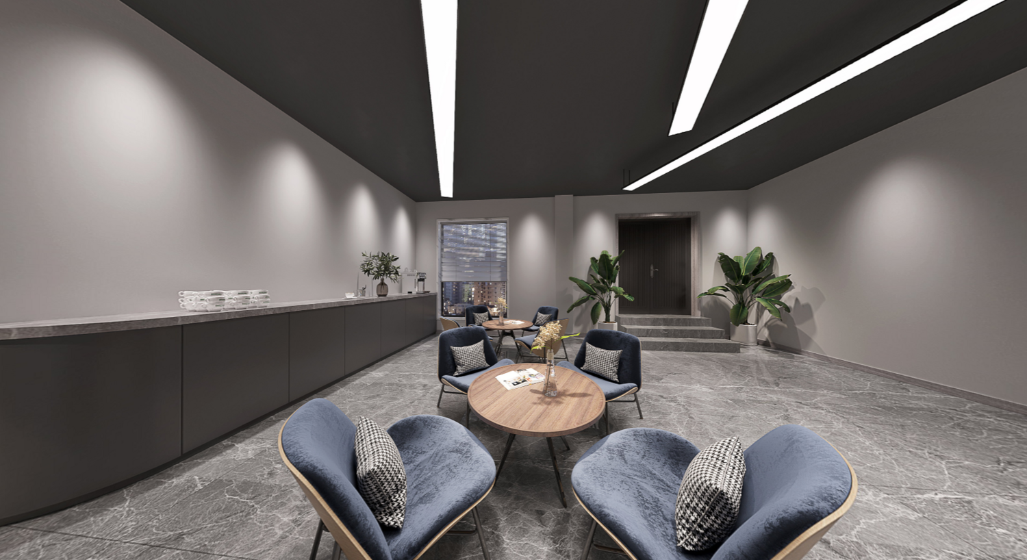 6 OFFICE DESIGN 3D MODELS VOL.07. Corona - 3ds Max