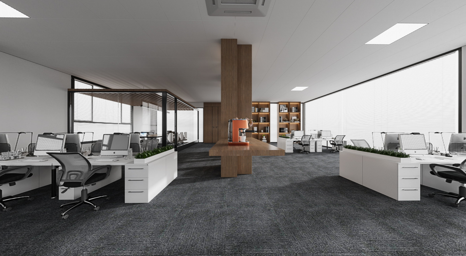 6 OFFICE DESIGN 3D MODELS VOL.07. Corona - 3ds Max