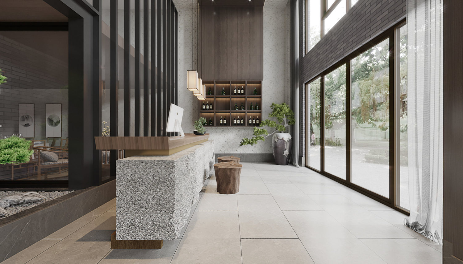 6 OFFICE DESIGN 3D MODELS VOL.07. Corona - 3ds Max