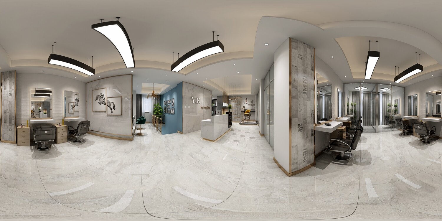 41 Hair Salon 3d Models Vol01 - Vray