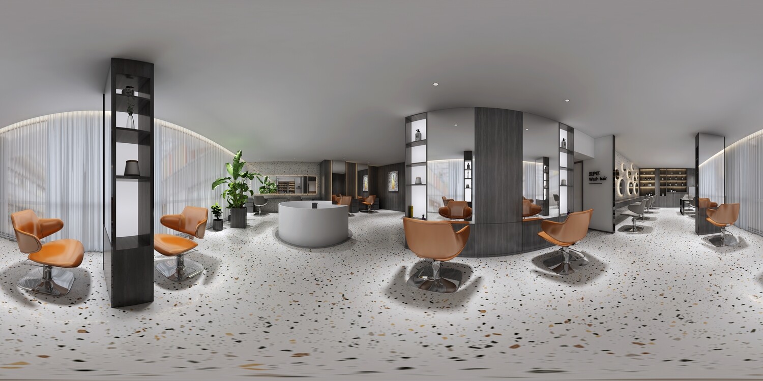 41 Hair Salon 3d Models Vol01 - Vray
