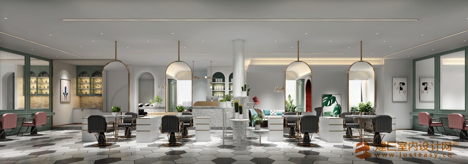 41 Hair Salon 3d Models Vol01 - Vray