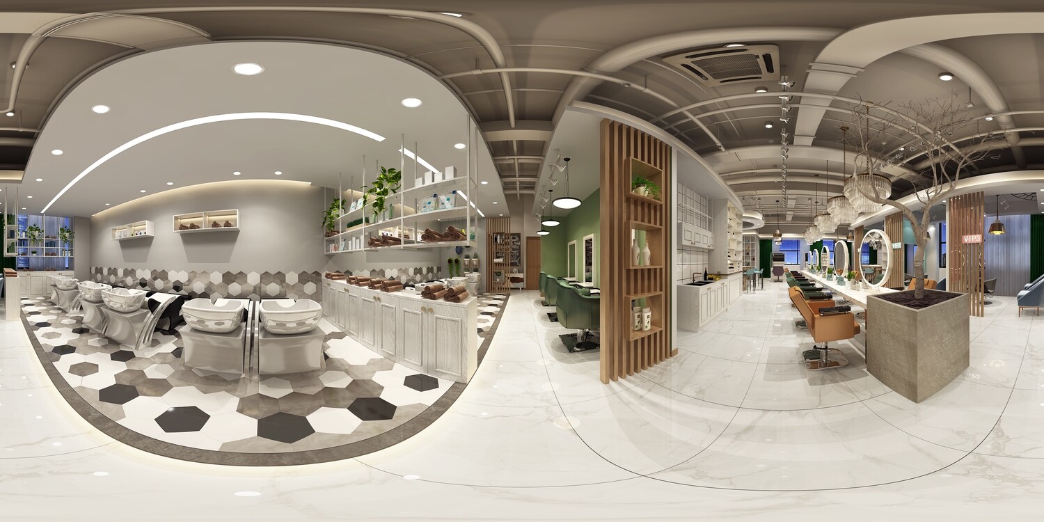 41 Hair Salon 3d Models Vol01 - Vray