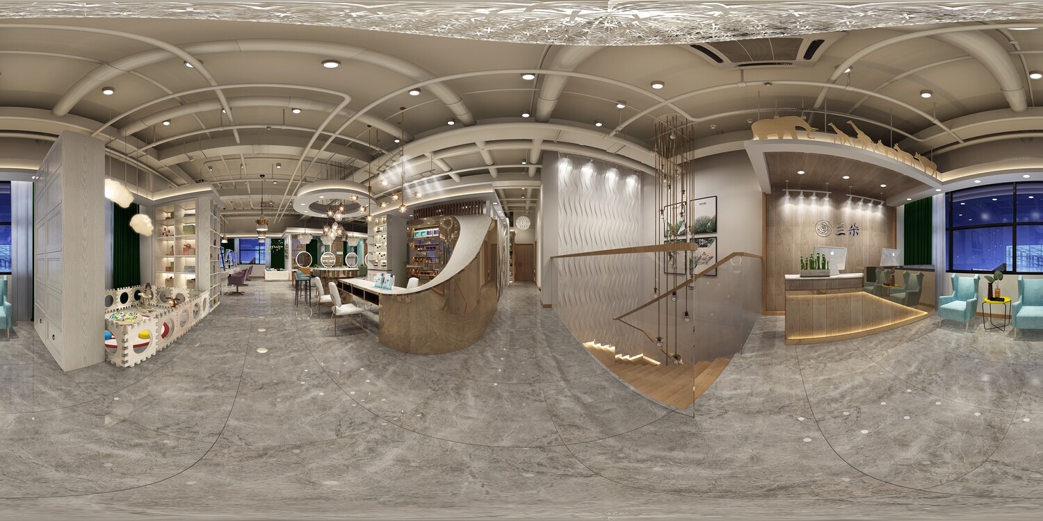 41 Hair Salon 3d Models Vol01 - Vray