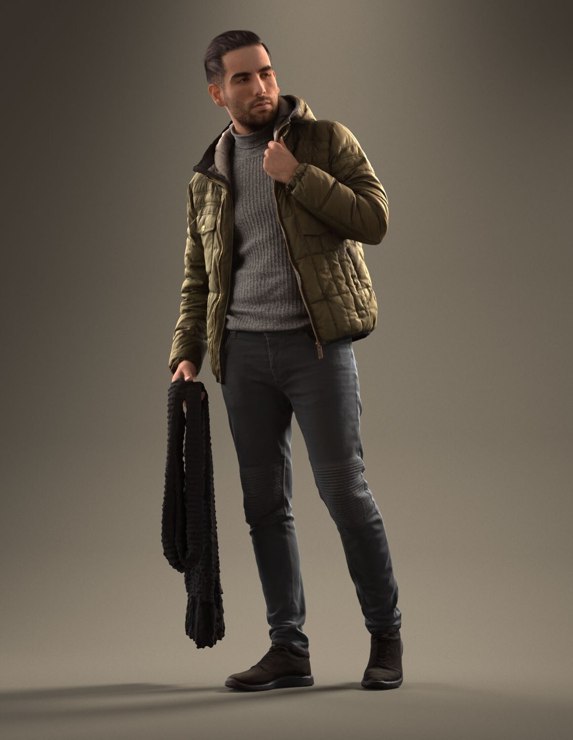 25 High Quality Human 3d Models Vol.13