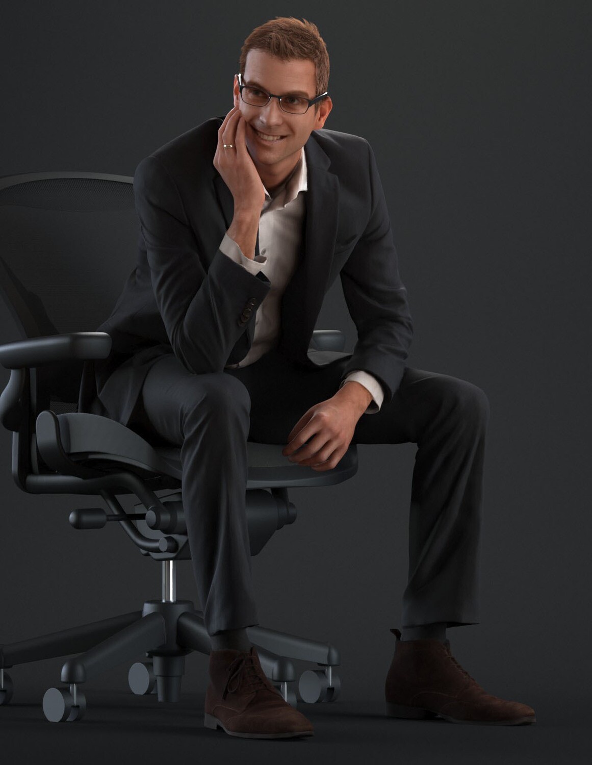 25 High Quality Human 3d Models Vol.13