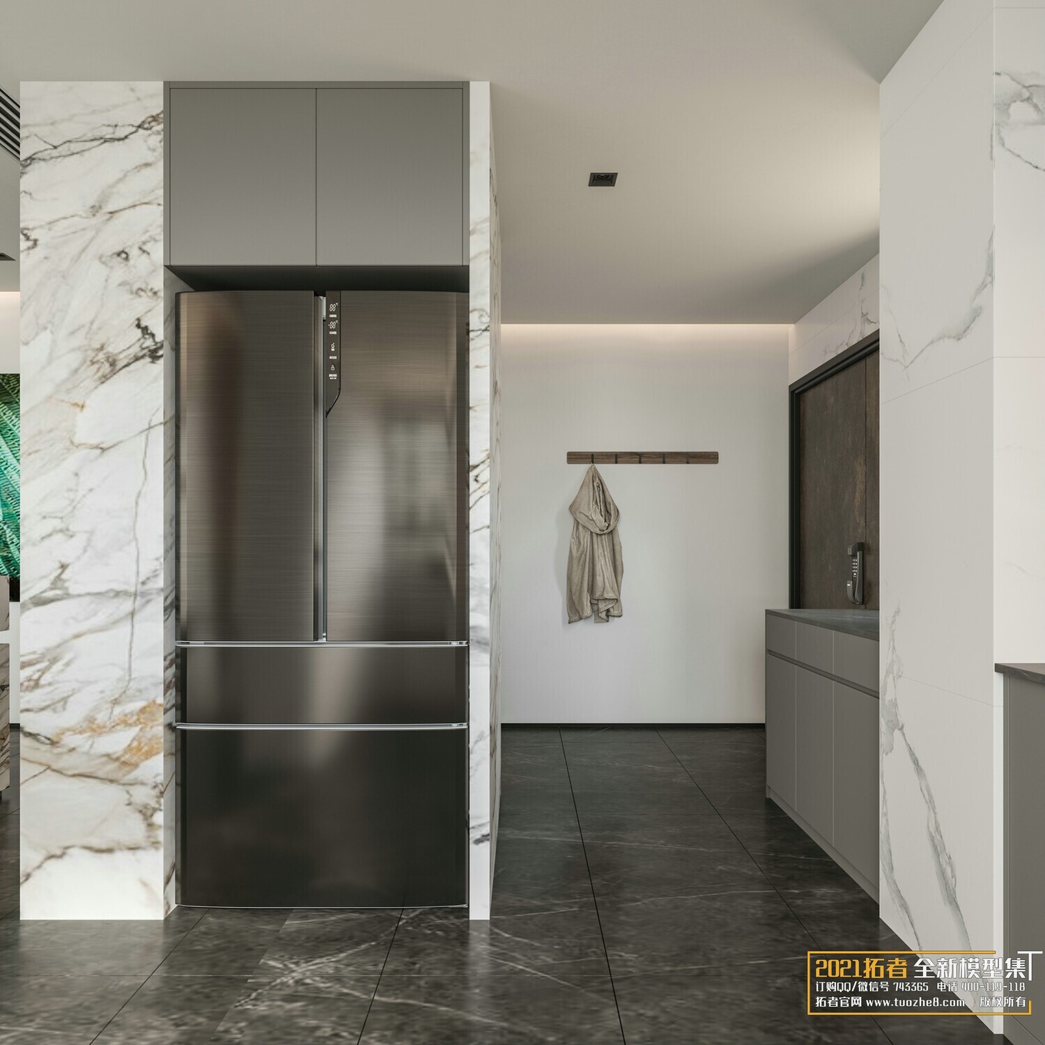 200 MODERN LIVING ROOM CORONA SCENES VOL.17+18 - 3DS MAX