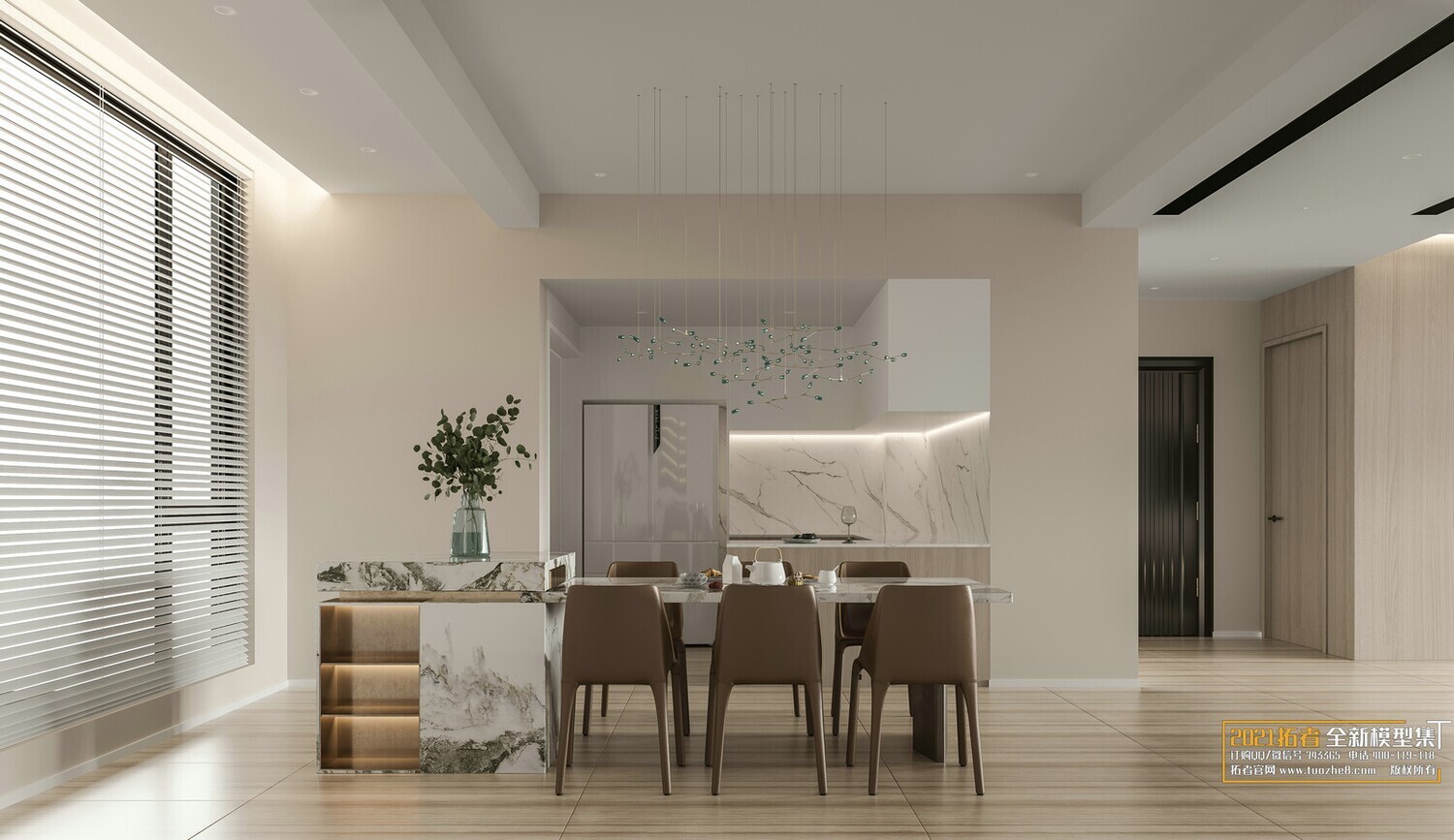 200 MODERN LIVING ROOM CORONA SCENES VOL.17+18 - 3DS MAX