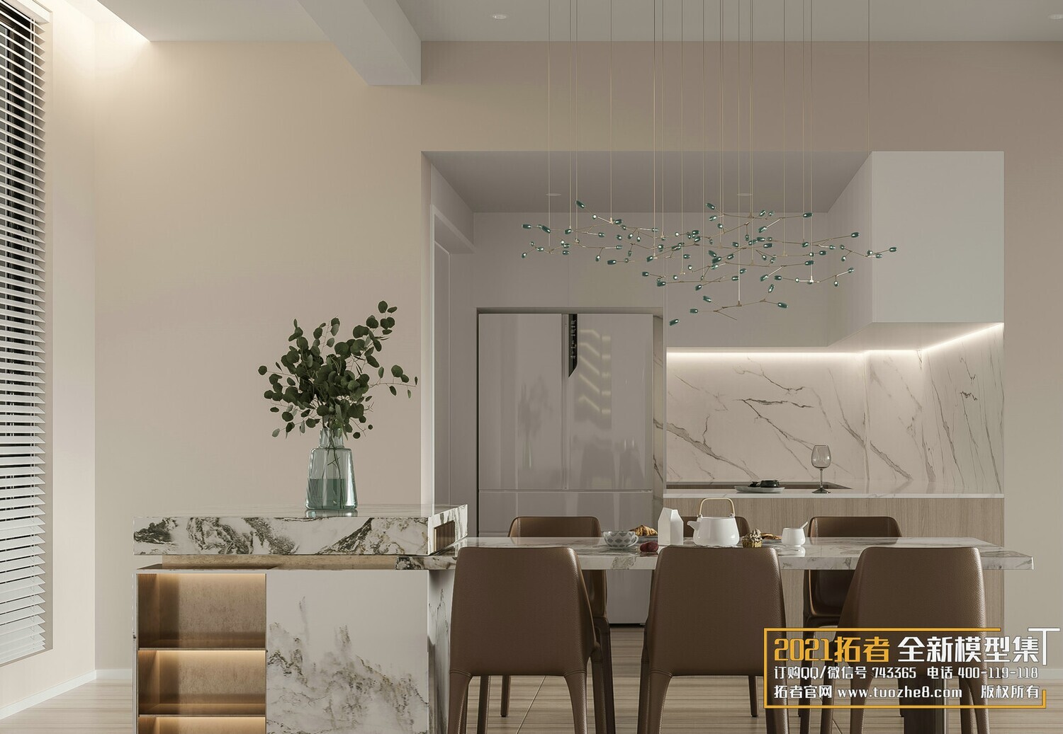 200 MODERN LIVING ROOM CORONA SCENES VOL.17+18 - 3DS MAX