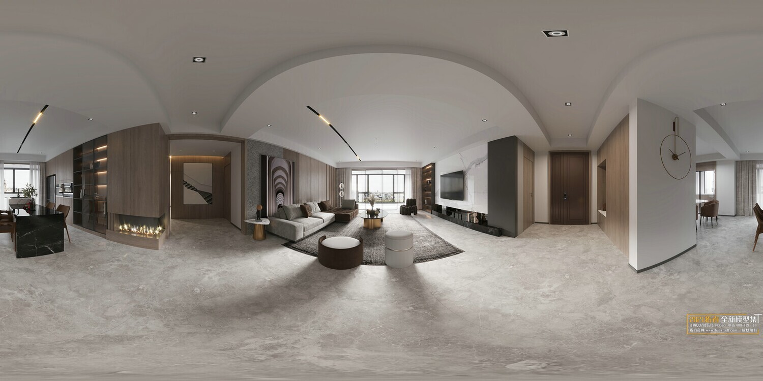 200 MODERN LIVING ROOM CORONA SCENES VOL.17+18 - 3DS MAX