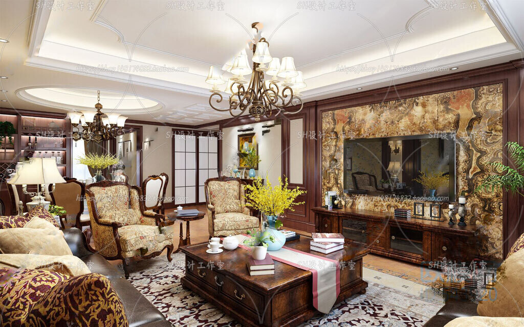 70 LIVING ROOM SETS VOL.12 - VRAY