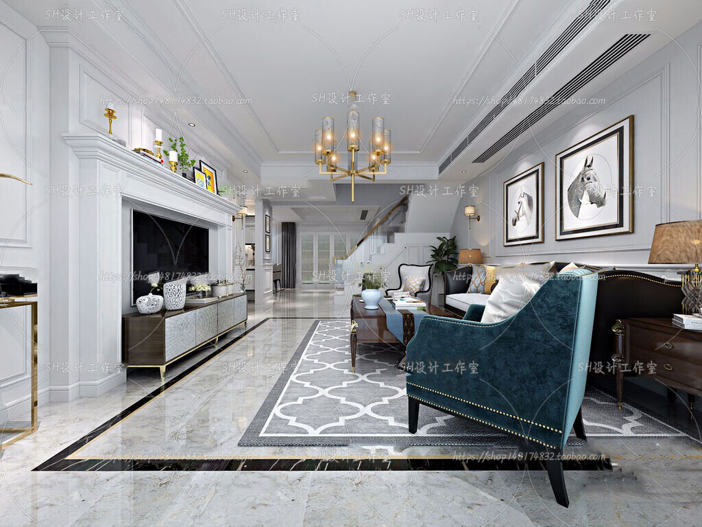 70 LIVING ROOM SETS VOL.12 - VRAY