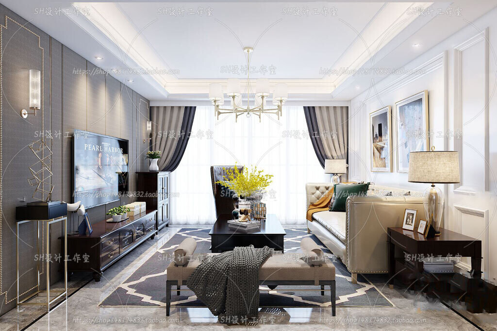 70 LIVING ROOM SETS VOL.12 - VRAY