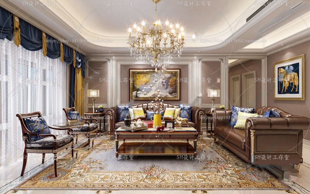 70 LIVING ROOM SETS VOL.12 - VRAY