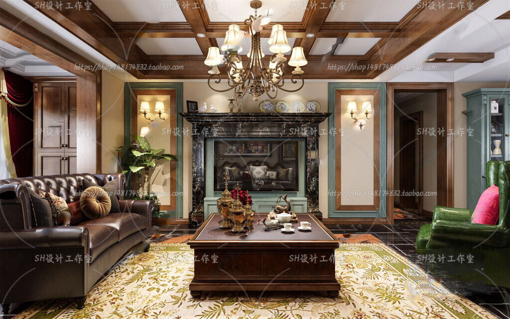 70 LIVING ROOM SETS VOL.12 - VRAY