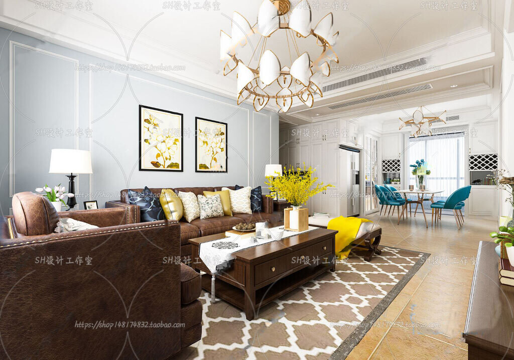 70 LIVING ROOM SETS VOL.12 - VRAY