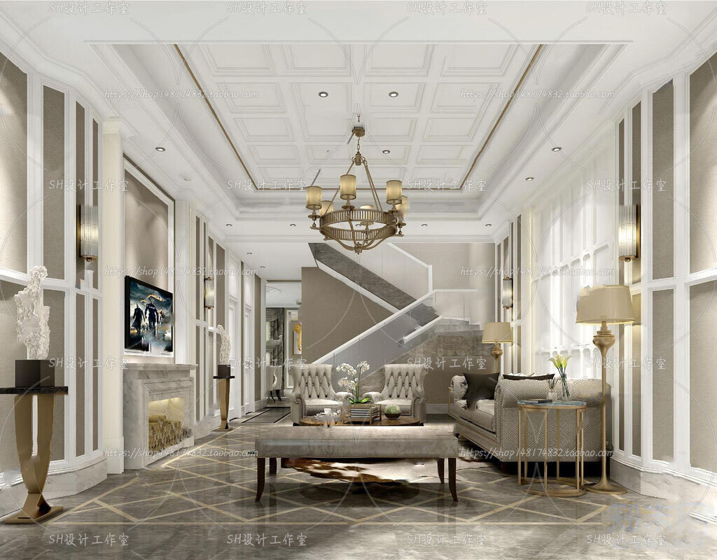 70 LIVING ROOM SETS VOL.12 - VRAY