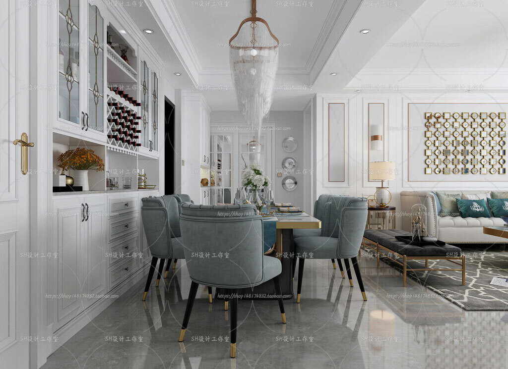 70 LIVING ROOM SETS VOL.12 - VRAY