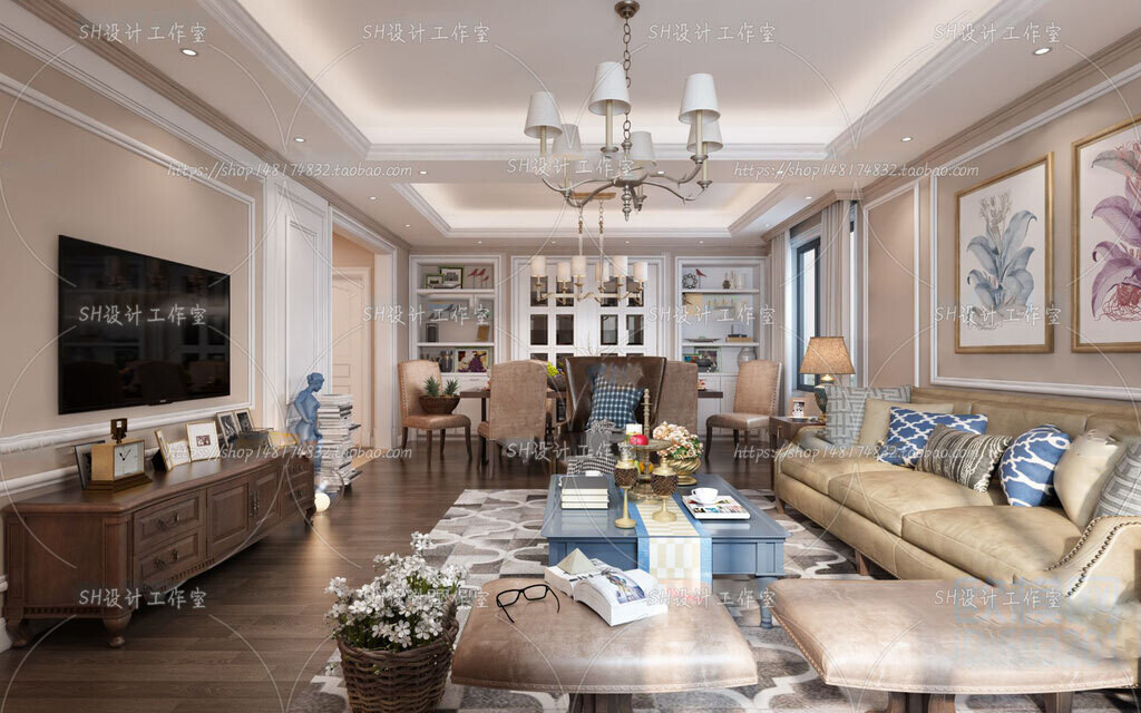70 LIVING ROOM SETS VOL.12 - VRAY