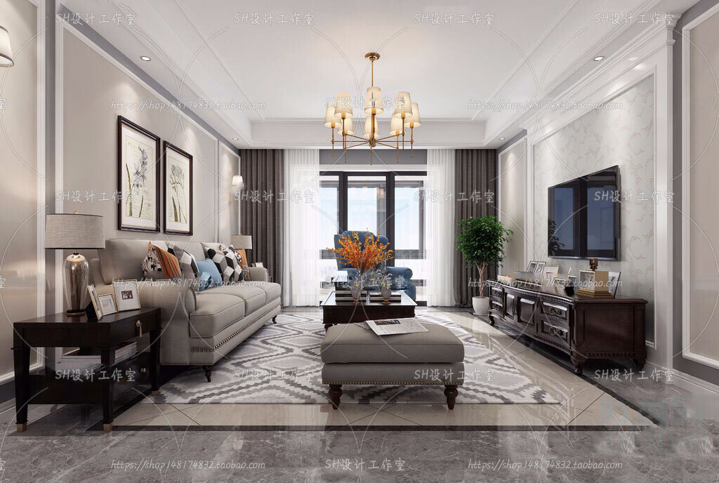 70 LIVING ROOM SETS VOL.12 - VRAY