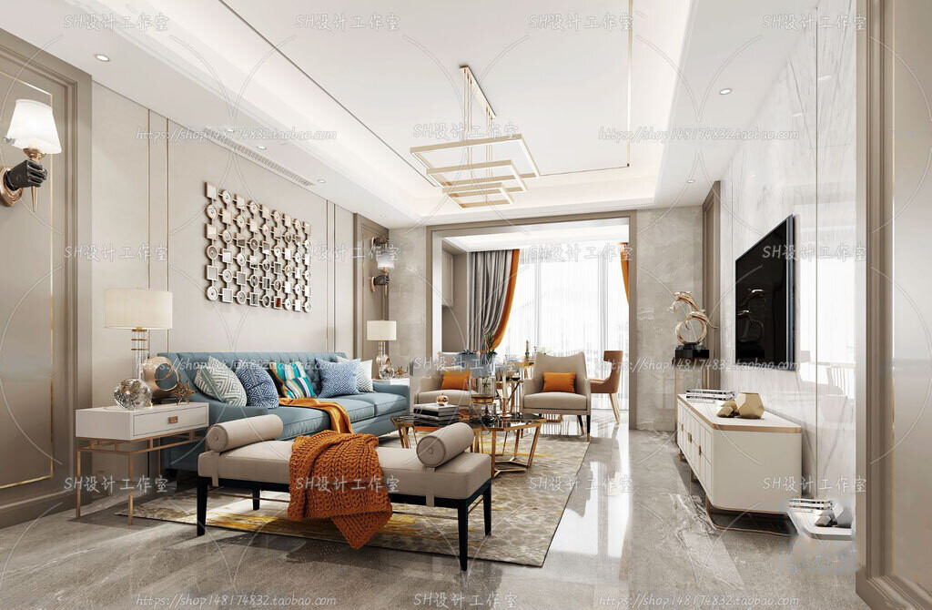 70 LIVING ROOM SETS VOL.12 - VRAY
