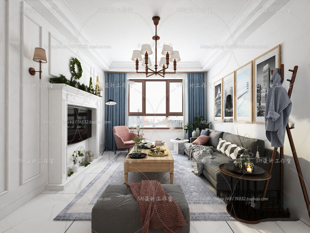 70 LIVING ROOM SETS VOL.12 - VRAY